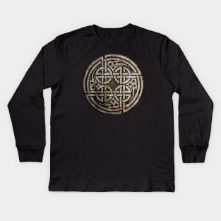 Celtic Love Knot - Eternity Kids Long Sleeve T-Shirt